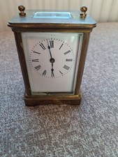 Antique brass cased carriage