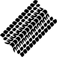 'Tyre Tread' Stencils /