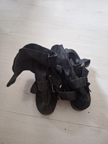 Zara women suede boots - women's,