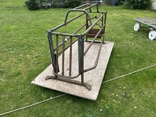 Pig Farrowing Crate - Whitchurch Shropshire - Used Condition With Board