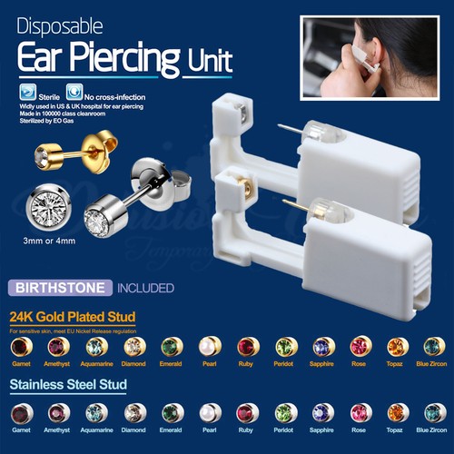 Disposable ear piercing unit - disposable,