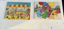 2 Small Vintage Puzzles Circus