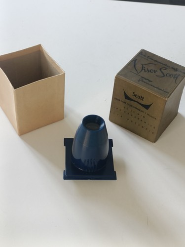 Vintage panoramic slide viewer - slide,