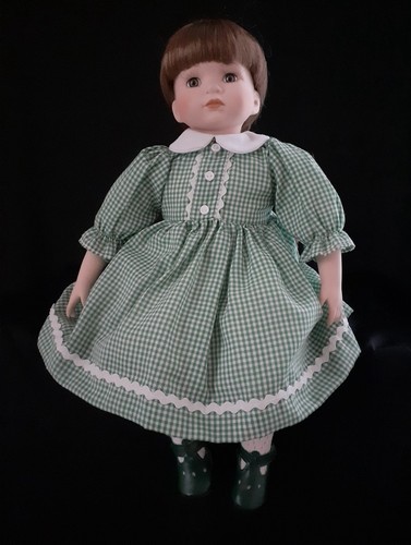 Porcelain doll roxanne - porcelain,