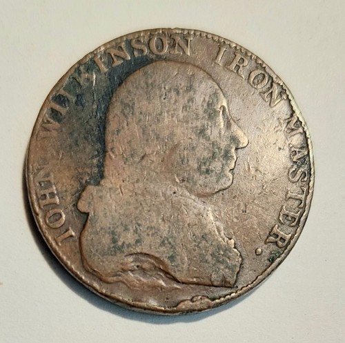 Penny conder token 1787 - 1/2,