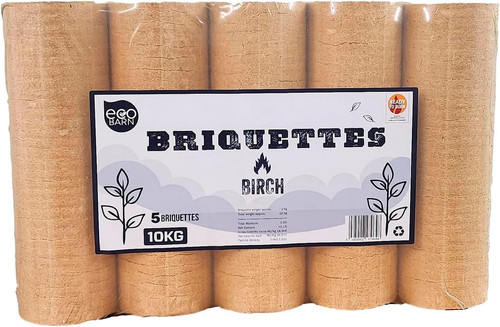 Birch heat logs x - birch, 10kg