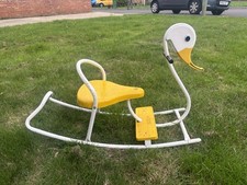 Vintage Mobo Rocking Swan /