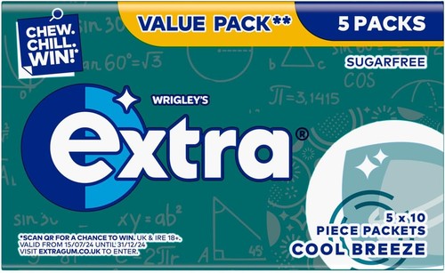 Extra chewing gum - chewing, free