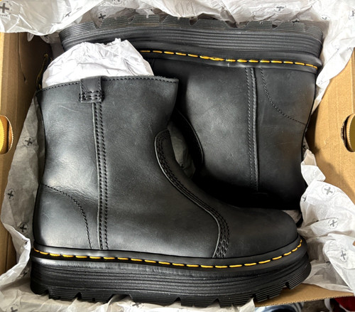 Martens black zebzag - dr.,
