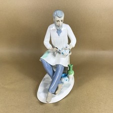 Porcelanas Miquel Requena Valencia Porcelain Potter Painting Pottery Figurine