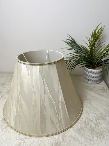 Large cream lamp shade - large,