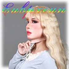 Realistic Silicone Female Face