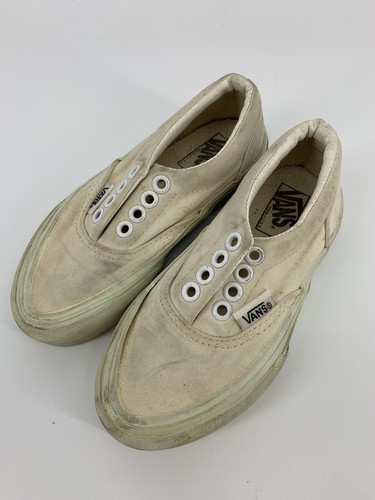 Vintage white1980s vans made - vintage,