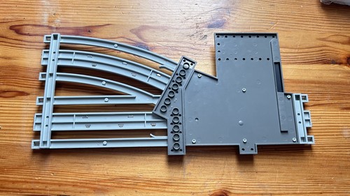 Lego 12v switch track left - lego,