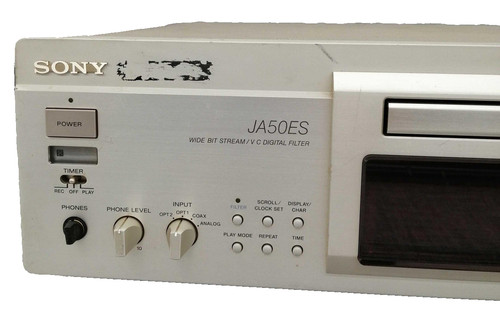 Sony mds ja50es minidisc - mds-ja50es, deck