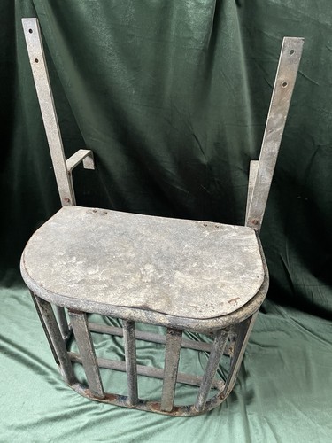 Vintage galvanised hay rack - vintage,