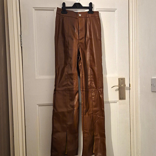 Missguided petite brown faux - petite,