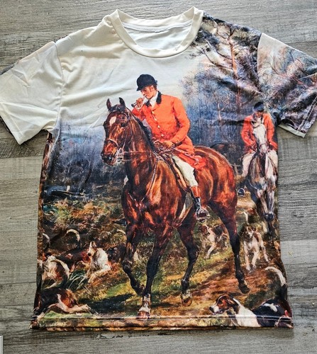Vintage like fox hunt - vintage, scene