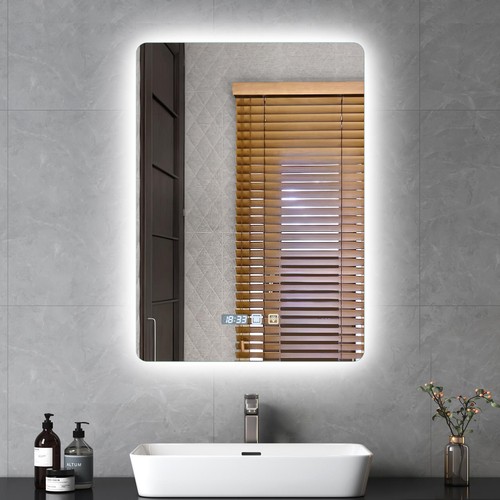 Led bathroom mirror - mirror, demister