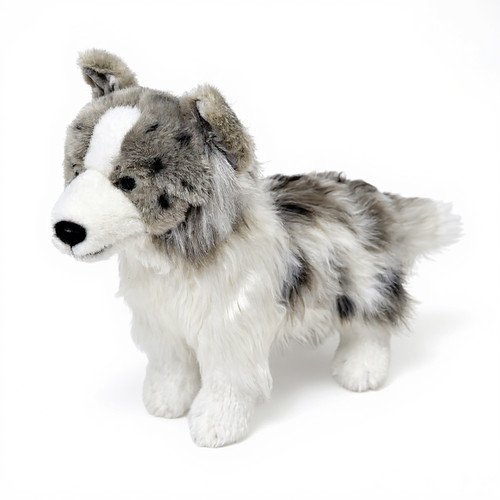 Border collie plush - collie, stuffed