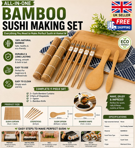 Diy sushi making - sushi, kit