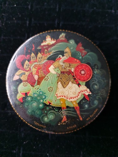 Russian hand painted paper - russian,