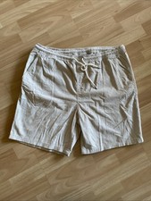 Next Men’s Size L Cord Natural Shorts with Pockets