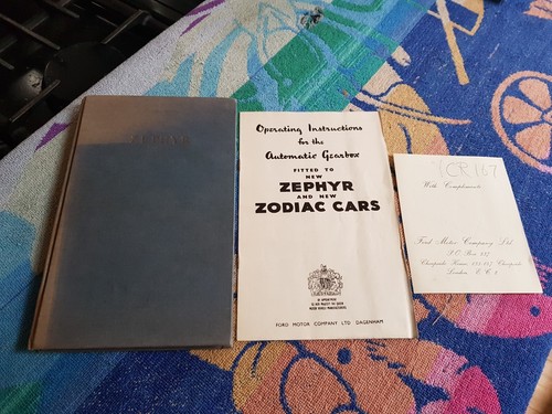 Ford zephyr mk2 original - original, bound