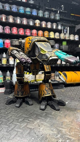 Printed warhound titan - 3d,
