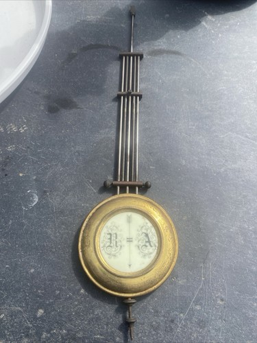 Wall clock pendulum - clock, for