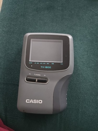 Casio 1800 colour analogue - tv,
