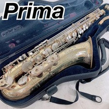 YANAGISAWA Prima Tenor Saxophone Gold Lacquer Engraved Neck Hard Case Japan
