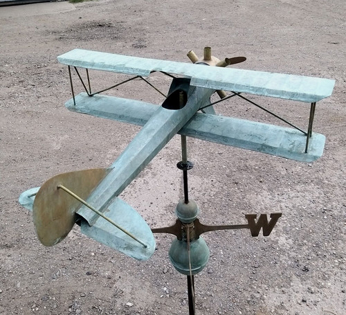 Large plane copper - large,