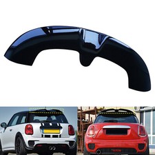 For Mini Cooper F55 F56 13-18 Hatch Gloss Black Rear Boot Roof Spoiler Lip Wing