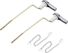 Toilet Handle Replacement Kit 2 Sets Universal Side Mount Toilet Flush 