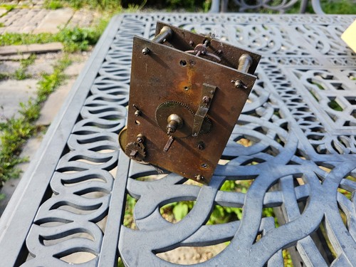 Antique fusee clock - fusee, movement