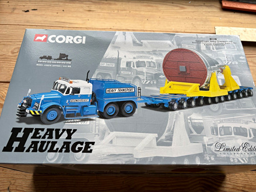 Corgi heavy haulage 18001 - heavy,