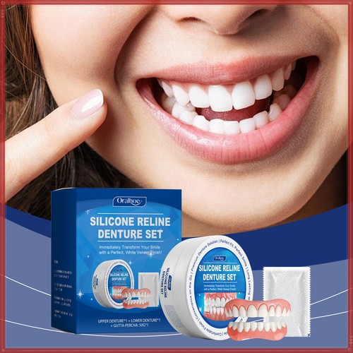 Snap false teeth upper - snap,