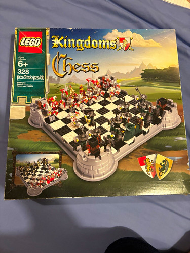 Lego kingdoms chess set 853373 - kingdoms,