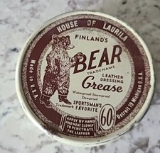 Vintage Finlands Bear Grease