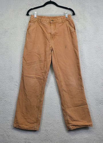 Carhartt pants women - 16, brown