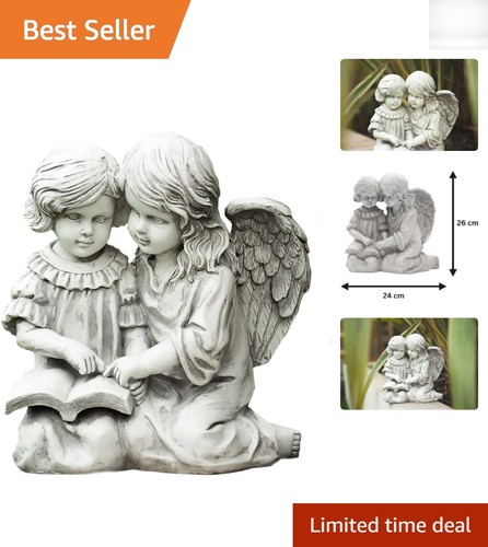 Polished white stone effect - white,
