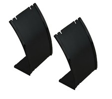 2  x Plastic Pendant Earring Jewellery Holder Storage Presentation Display Stand