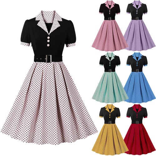 Womens 1940s vintage - womens, dots