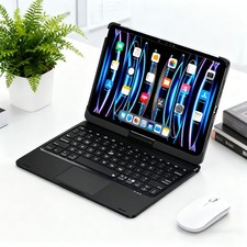 360° Rotate Backlit Touchpad Keyboard Case For Apple iPad 10th/11th Generation