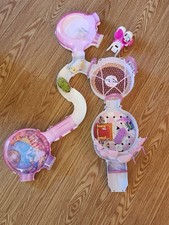 Lot Of Zhu Zhu Pets Hamsters And Castle Set. Includes Additional Pieces.