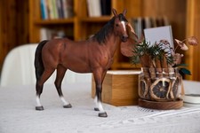 Horse Statue Decor Standing Garden Statue Garden Home Tabletop Decor