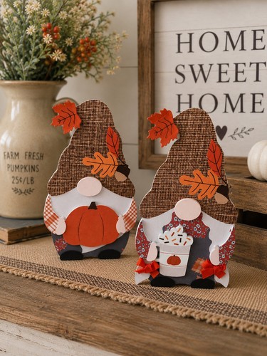 Autumn leaf cosy gonk - leaf, gnome