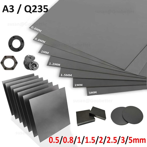 Steel sheet plate 5mm 8mm - steel, 0.8mm