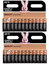 24x Duracell AA Simply